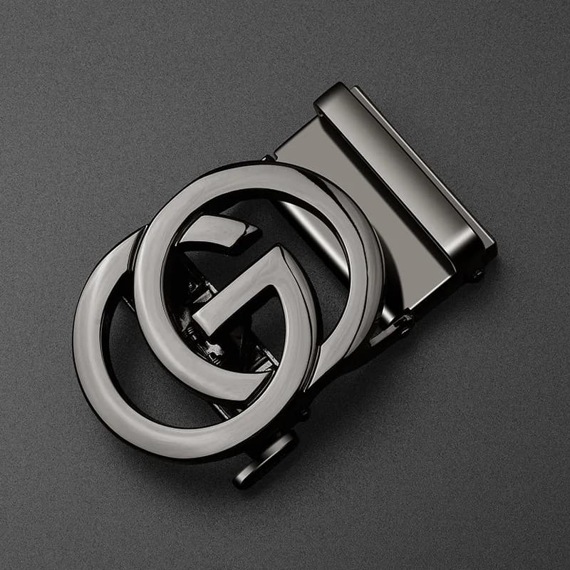 2025 nouveau 3.5cm or Chrome boucle automatique concepteur boucle de ceinture mode hommes d'affaires