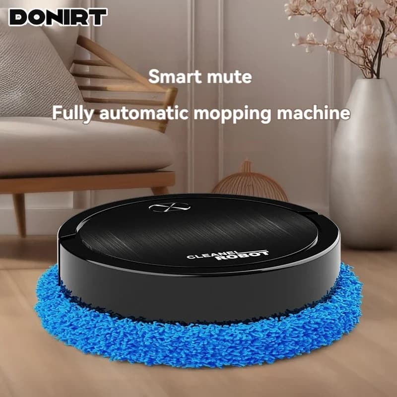 Robots de nettoyage de sol, épurateur de sol silencieux, experts de nettoyage, humide et sec, pour m