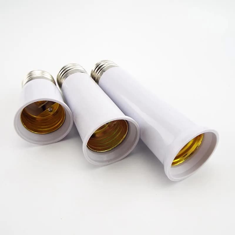 65mm 95mm 120mm E27 à E27 extension support de lampe Base ampoule étendre Extension prise adaptateur