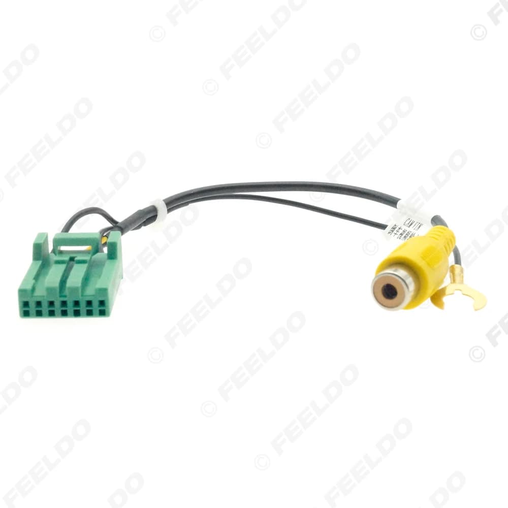 Câble d'entrée de caméra FEELDO à l'adaptateur radio 2VNO pour l'écran OEM CR-V(07-11)/Accord(03-08)