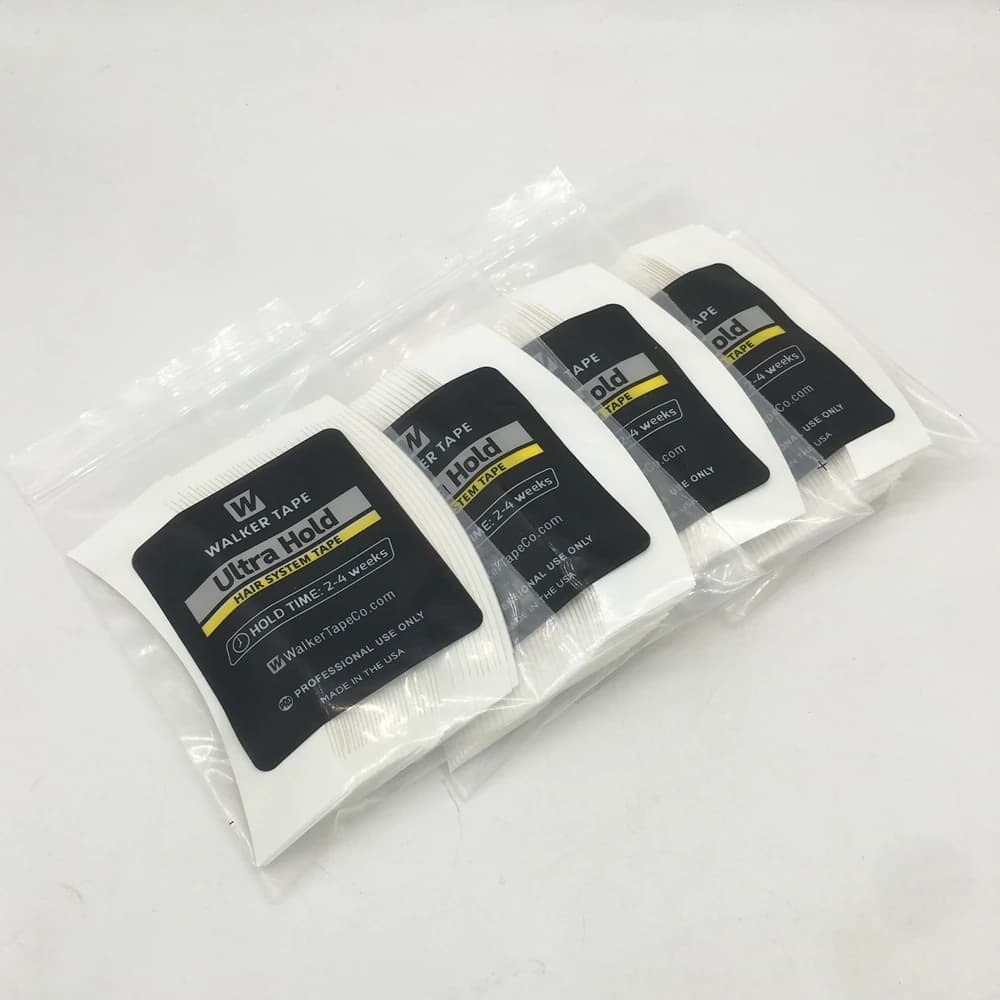 36 pièces 7.6 cm * 2.2 cm blanc Ultra tenir ruban dentelle avant ruban arc double face ruban pour to