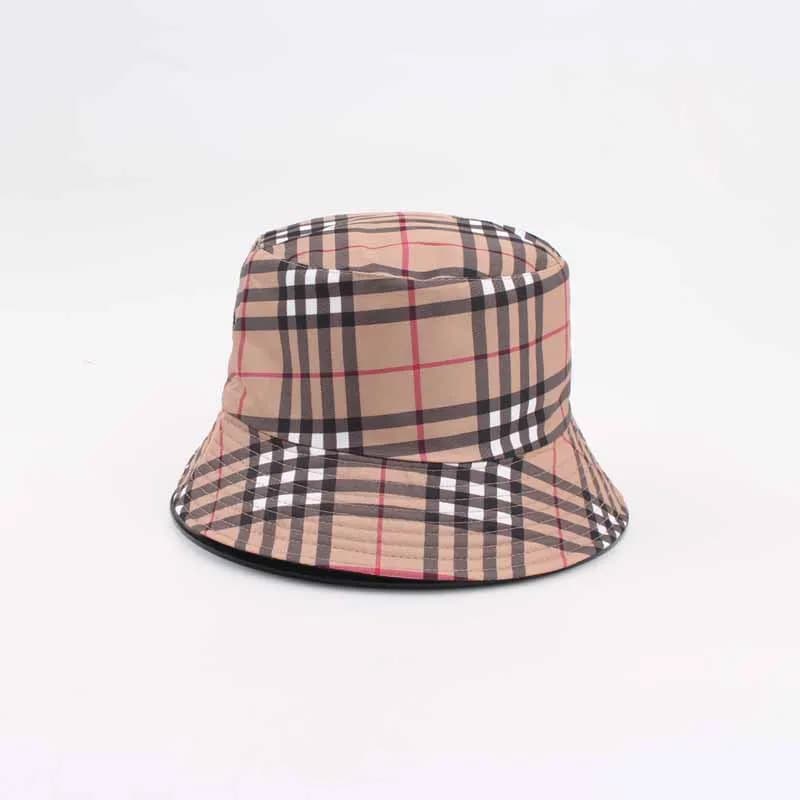 Chapeau Bob Polyvalent de Luxe à Carreaux Printemps/Été 2026 ~ Chapeau de Pêcheur Réversible pour Co