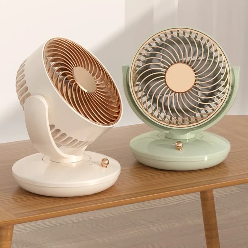 Ventilateur de bureau aste, petits appareils de climatisation portables, ventilateur à rotation auto