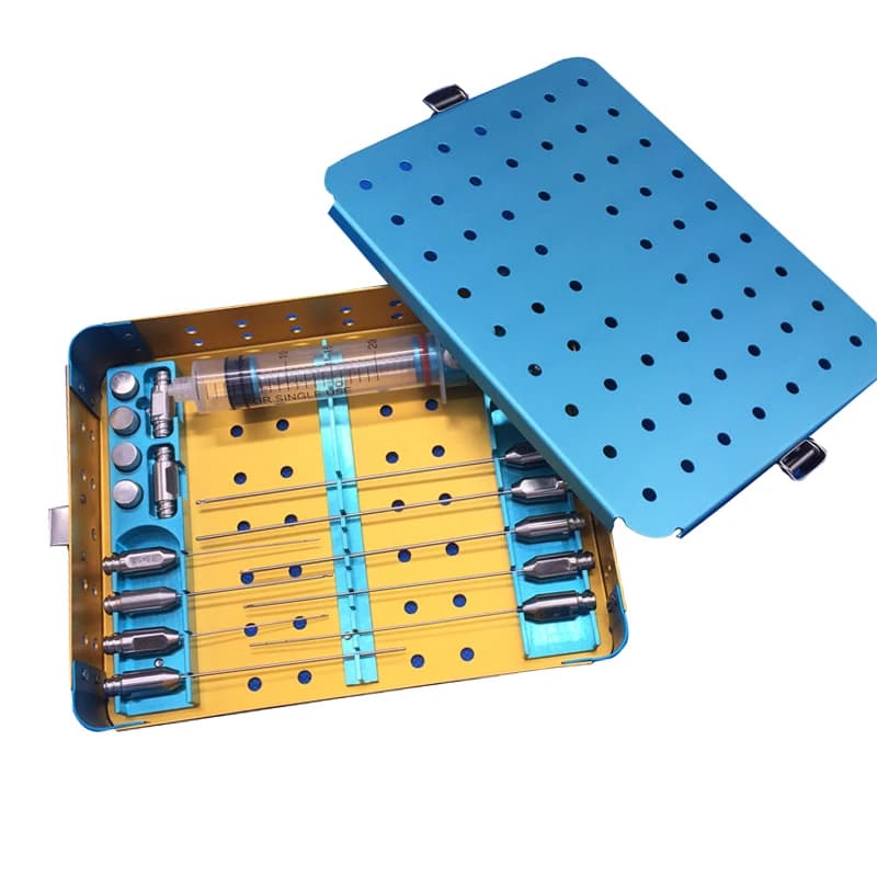 Kit de canule de liposuccion pour le remplissage de graisse qualifiée ale, transfert de graisse, gre