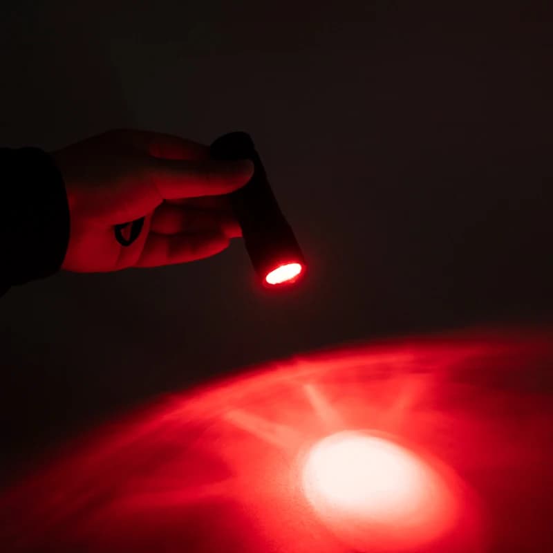 Lampe de poche LED rouge pratique, imagerie de veines infrarouges, lumière 625nm, 9 torche, pour inf