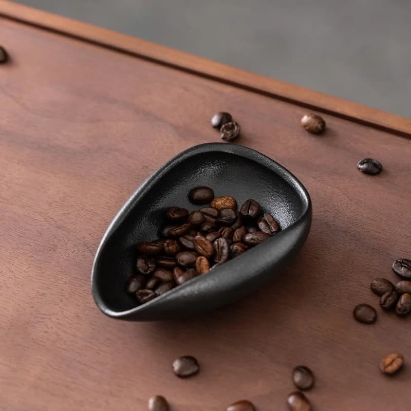 Tasse doseuse de grains de café, distributeur de grains, plateau de mesure de grains en céramique, a