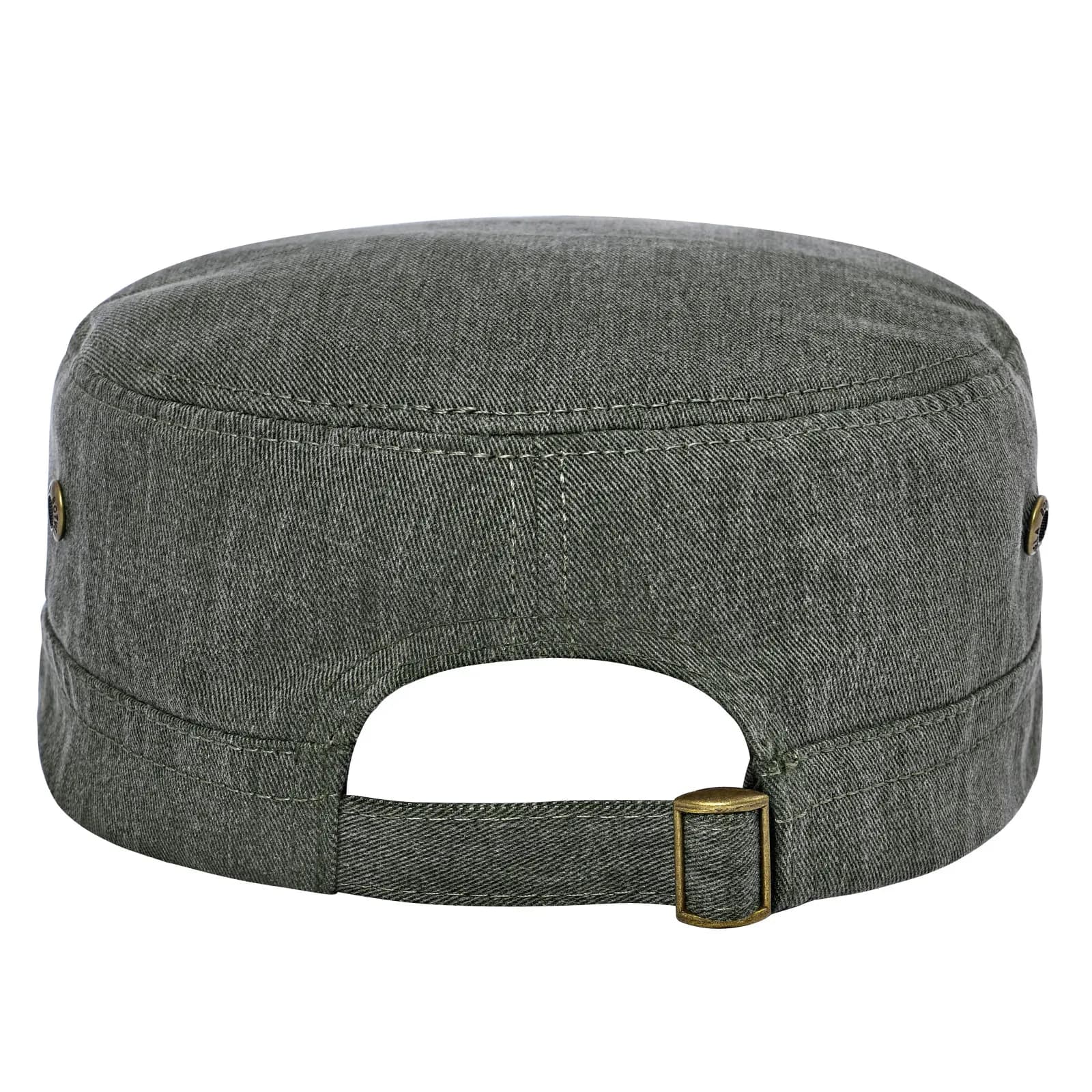 BOTVELA-Casquette militaire en sergé de coton pour hommes et femmes, chapeau vintage réglable, dessu