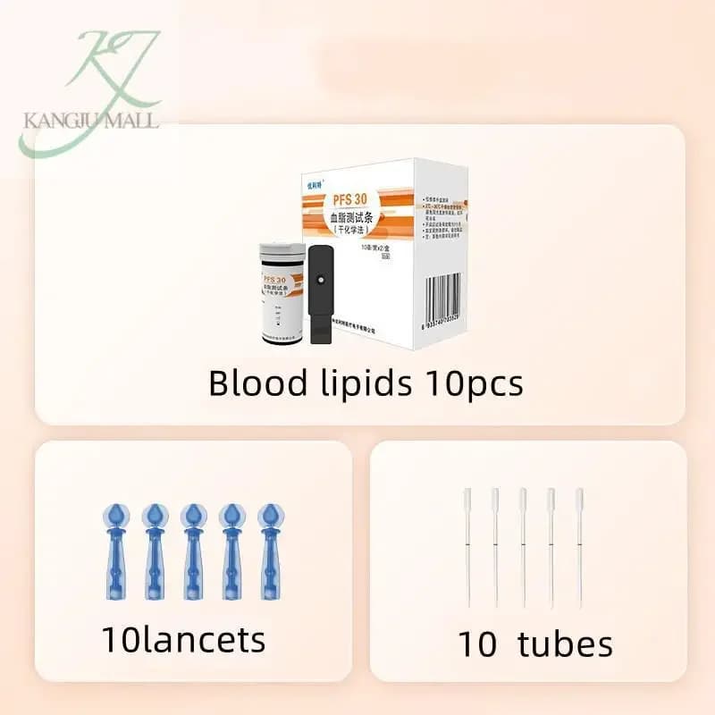 Analyseur de lipides PFS-30/30A 5 en 1, bandes de test 10/20/40