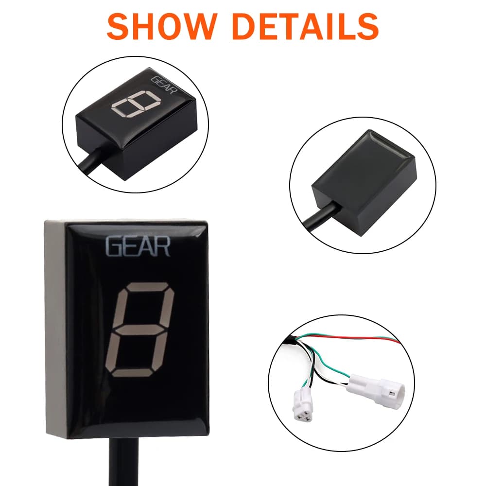 Pour YAMAHA FZ1 FZ1N FZ1S FZ 1 1N 1S YZF-R1 Fz-16 Fz16 FZ8 Moto Accessoires Gear Indicateur Ecu Moun