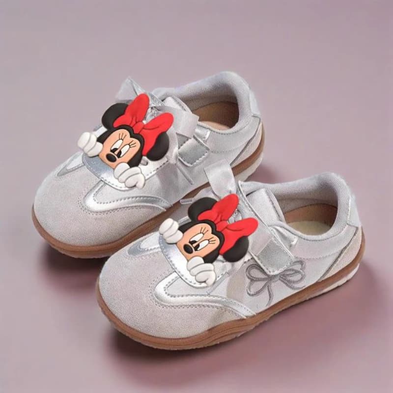 Nouveau Style filles chaussures décontractées mignon Minnie anti-dérapant enfants respirant chaussur