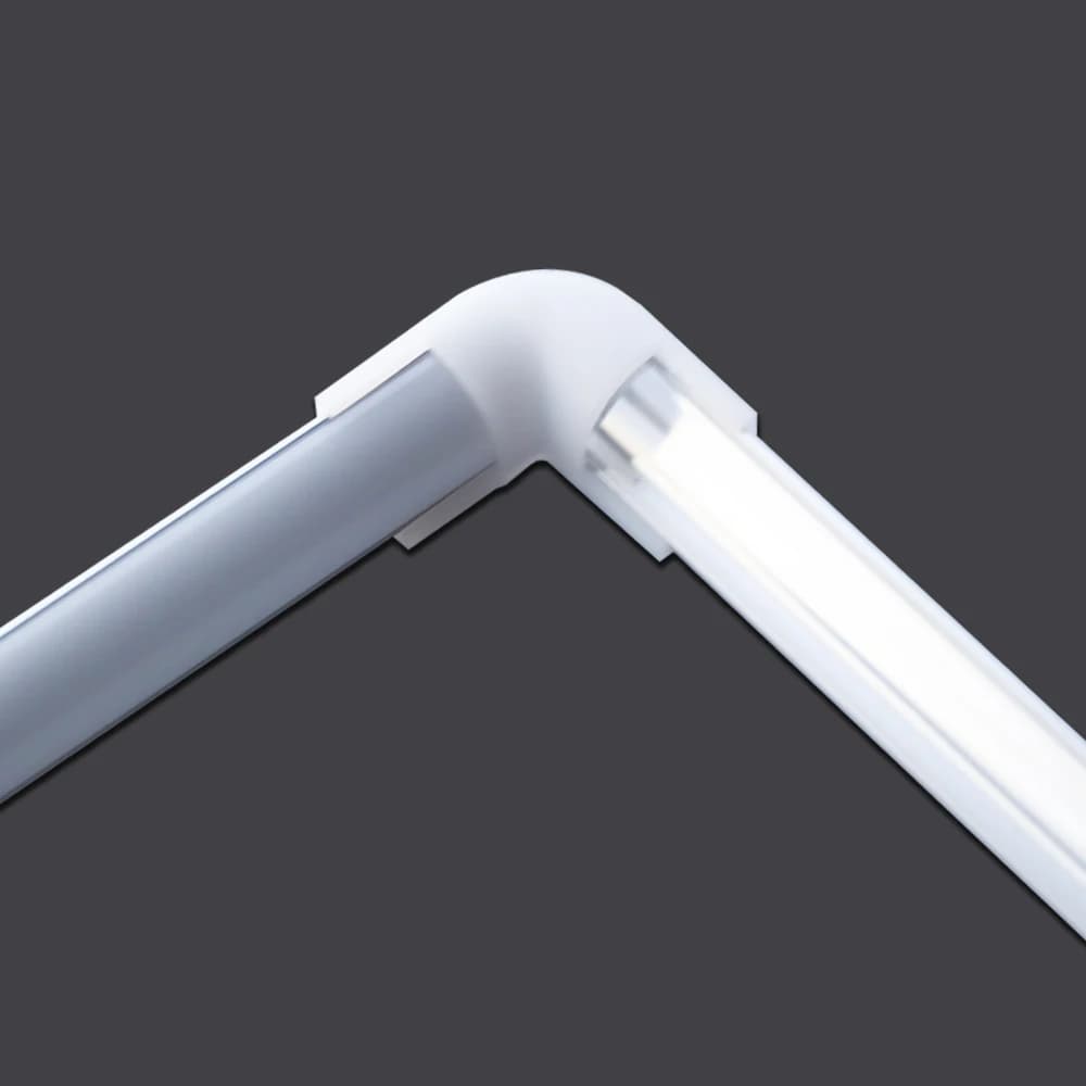 1-28 pcs/Lot perfil aluminium led coin profil en aluminium support de canal pour bande lumineuse LED