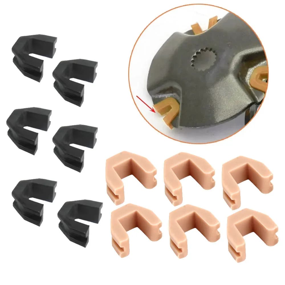 Glissières de guidage de variateur, 6 pièces, pour 49cc 50cc 60cc 80cc 125cc 150cc GY6 139qm Scooter