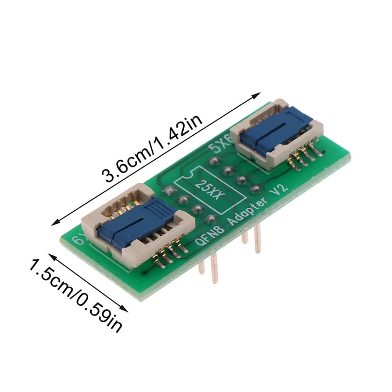 [Nouveau] Prise/adaptateur universel deux-en-un QFN8/WSON8 pour prises flash BIOS SMT 6*5MM et 8*6MM