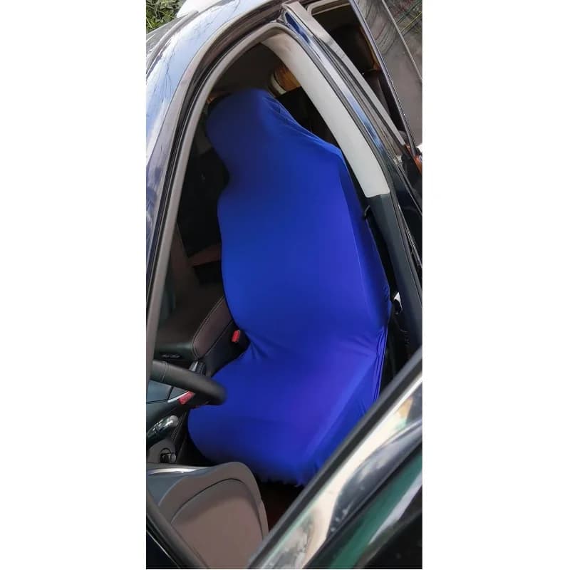 Housse de protection universelle pour siège de voiture, 1 pièce, extensible, en tissu Polyester, éla