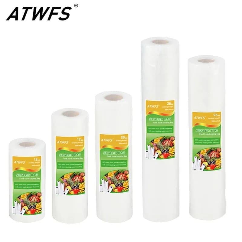 ATWFS sac sous vide emballage alimentaire sacs de scellage sous vide pour le stockage des aliments g
