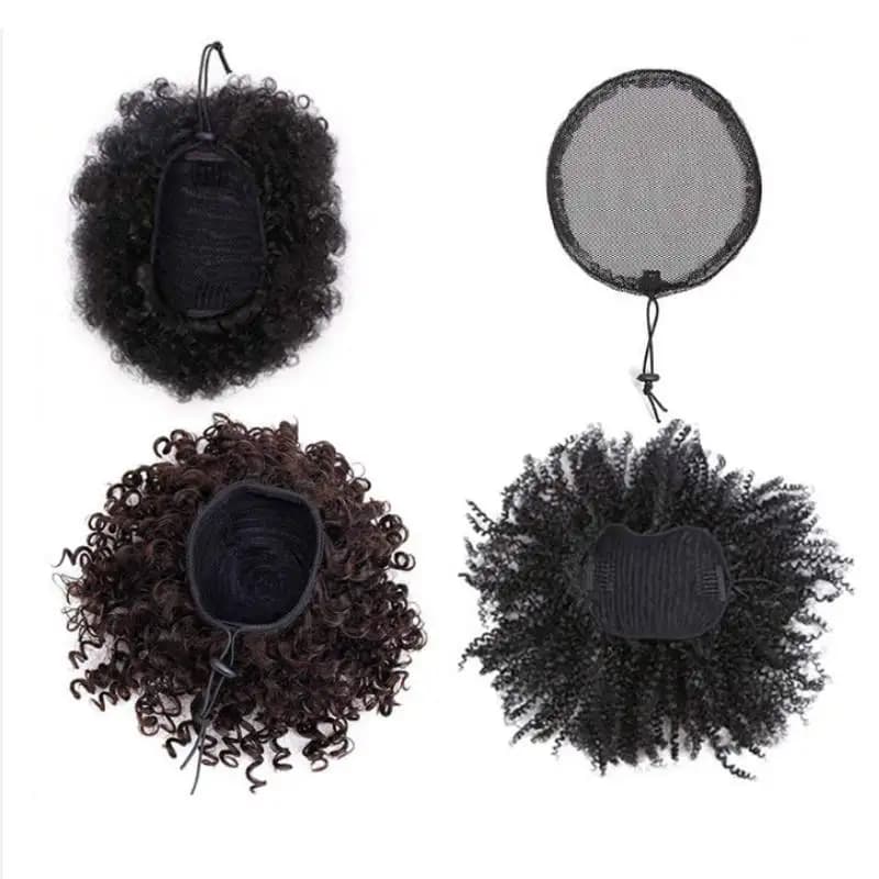 Filet pour chignon en Polyester, filet pour queue de cheval, fabrication de chignons, filet pour que