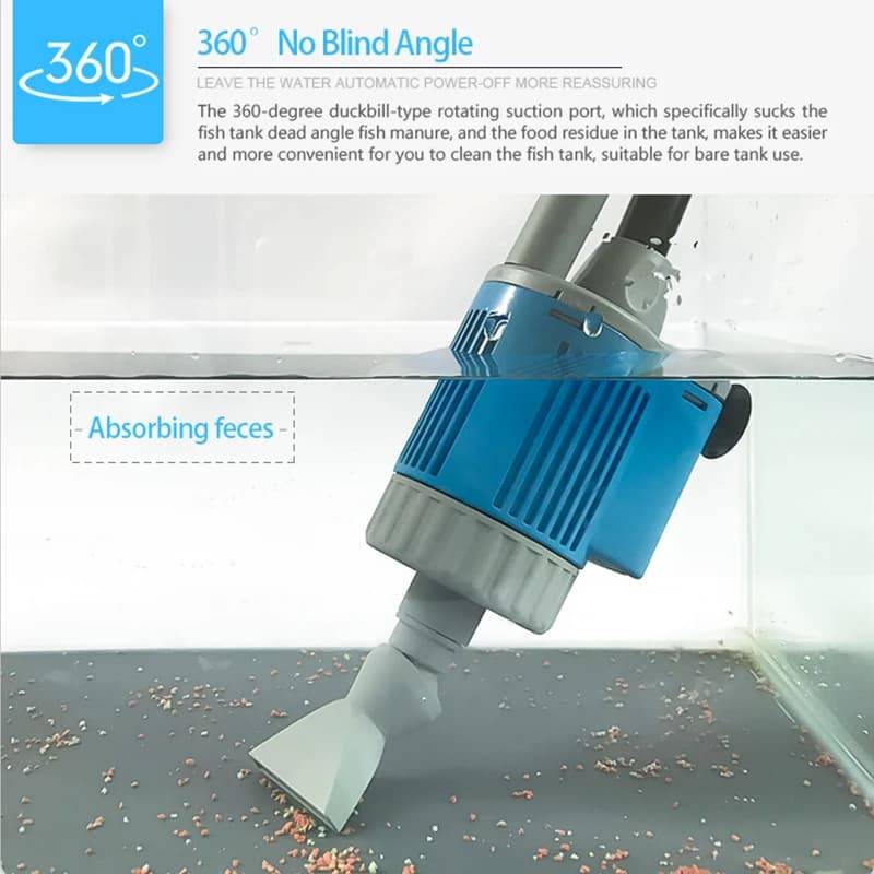 20/28W électrique Aquarium réservoir de poissons pompe de changement d'eau Aquarium outil de nettoya