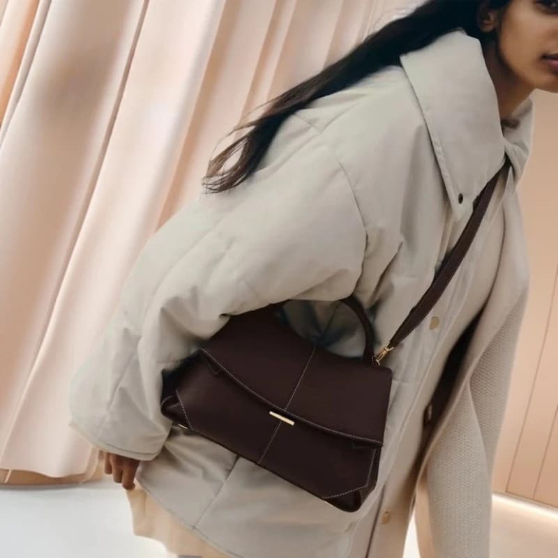 Sac Smile, sac pour femme de niche française, sac à main plissé haut de gamme, sac bandoulière, sac 