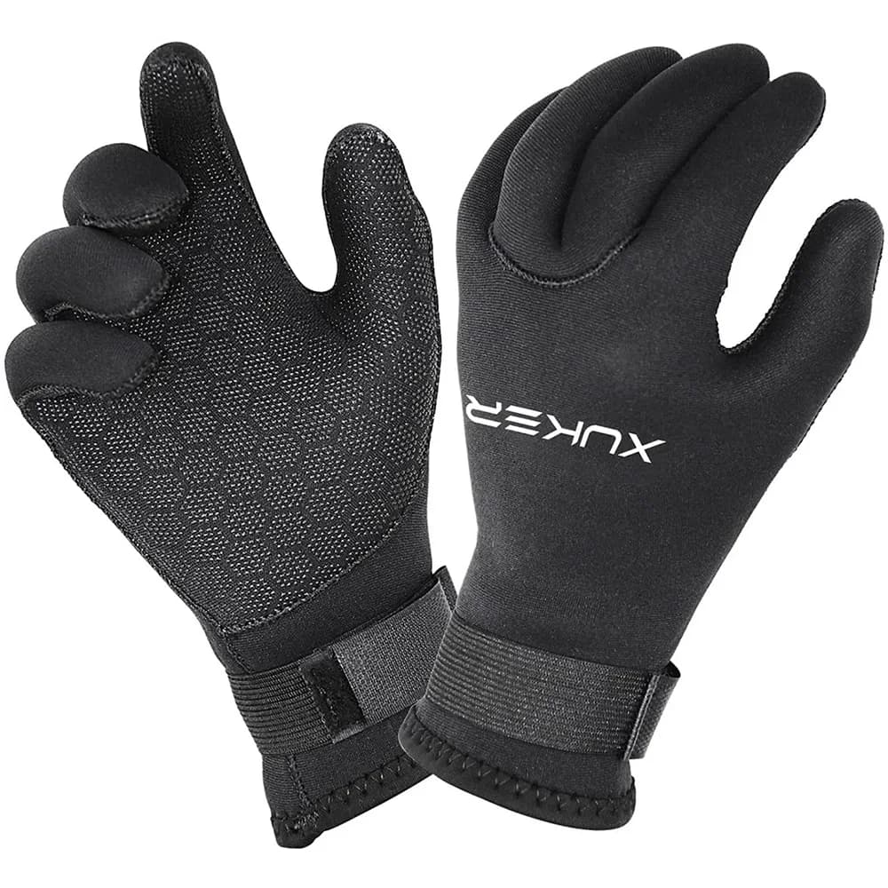 Gants de plongée en néoprène 3mm 5mm, garde au chaud pour la plongée en apnée, le surf, le kayak, le