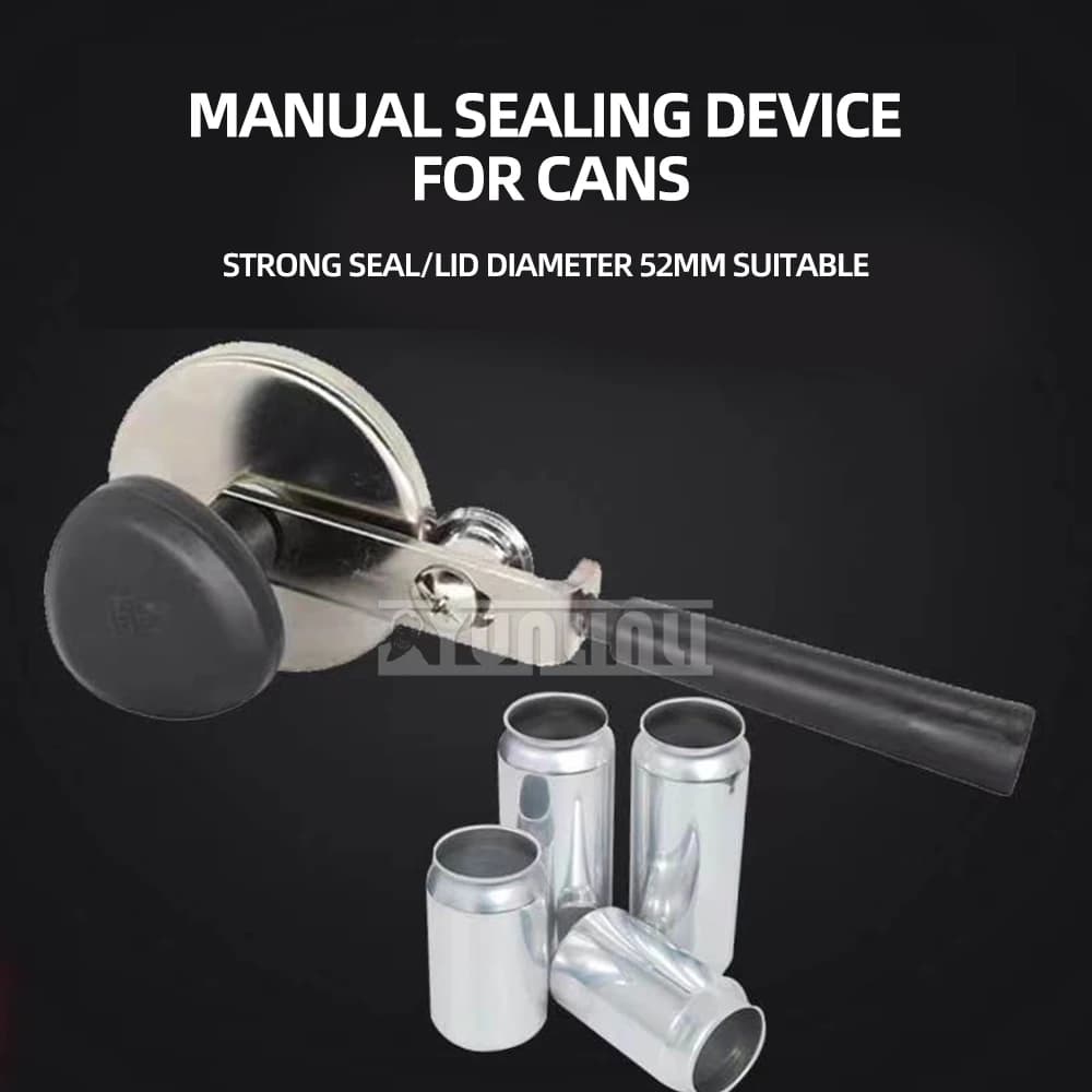 Scelleuse manuelle portable pour bouteilles, machine à sceller les canettes en aluminium, machine à 