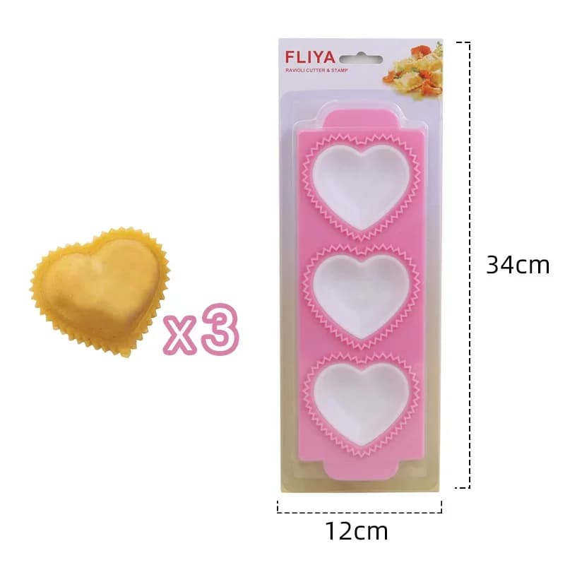 Fabricant de raviolis moule et coupe rond carré Triangle Ravioli moules pâtes tarte boulette faisant