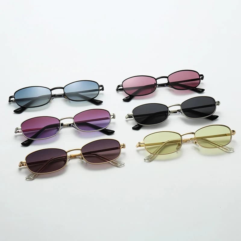 DDDLONG – lunettes de soleil rondes rétro pour femmes et hommes, petites lunettes de soleil classiqu