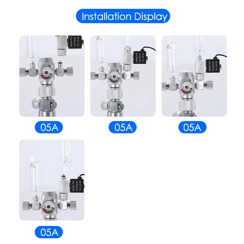 Électrovanne électrique pour aquarium, système CO2, accessoires d'aquarium Sochi, basse température,
