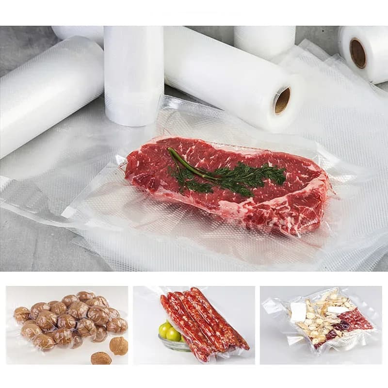 Sacs sous Vide alimentaires pour Sous Vide, sac d'emballage pour scelleuse sous vide, viande, Fruits