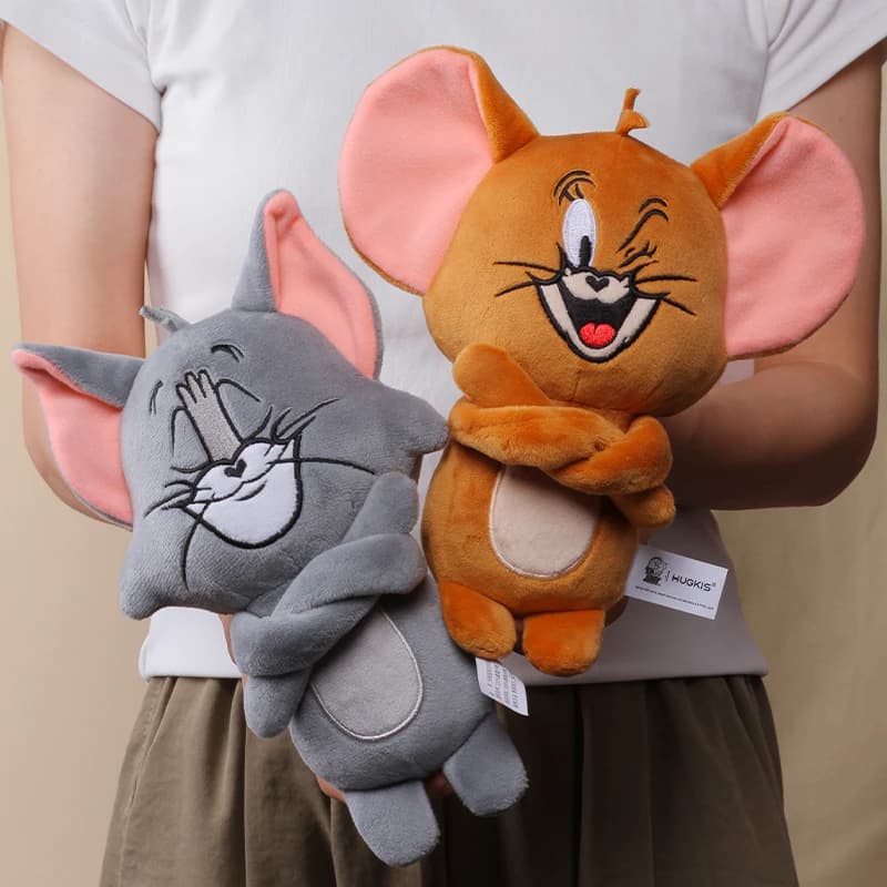 Anime Tom et Jerry peluche jouet dessin animé film figurines chat souris mignon peluches peluche pou