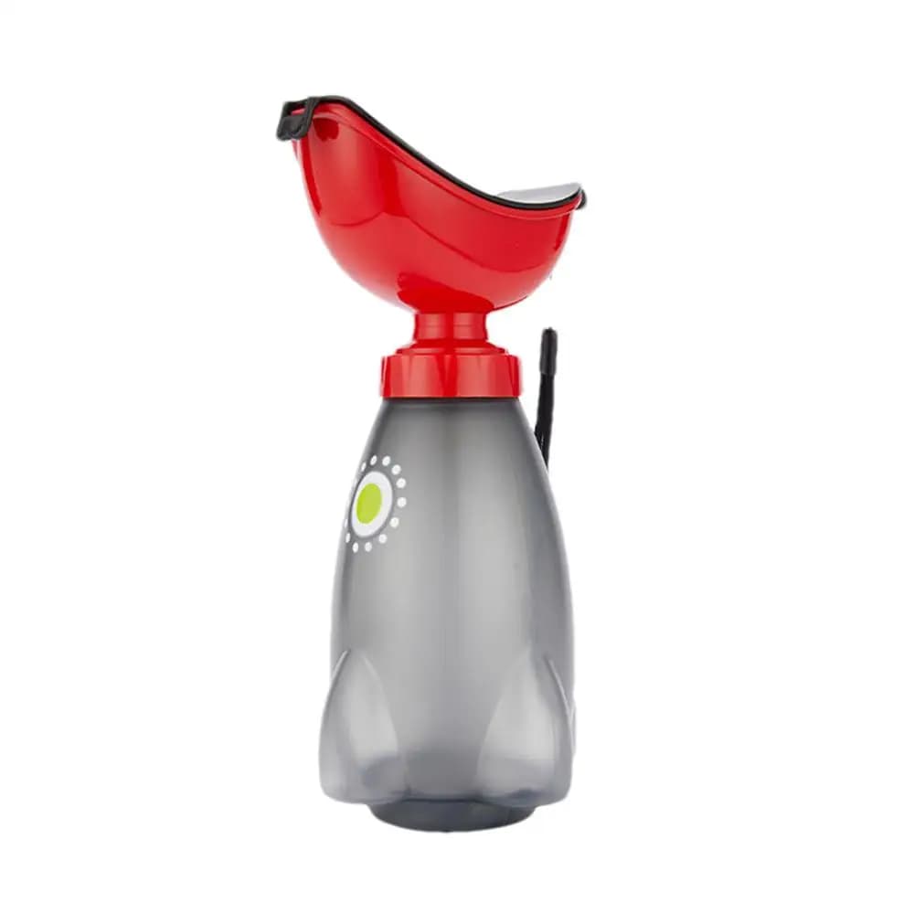 Urinoir portable pour femmes, dispositif d'urination robuste avec couvercle et entonnoir, bouteille 