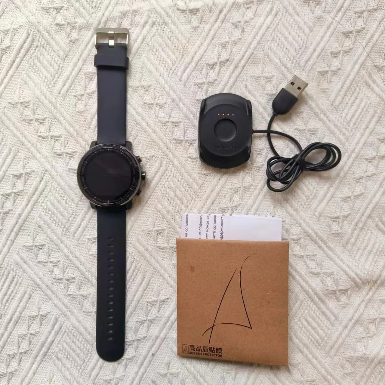 Amazfit-Montre connectée Stratos pour Android et iPhone 5iko, bracelet de sport, étanche, avec Bluet