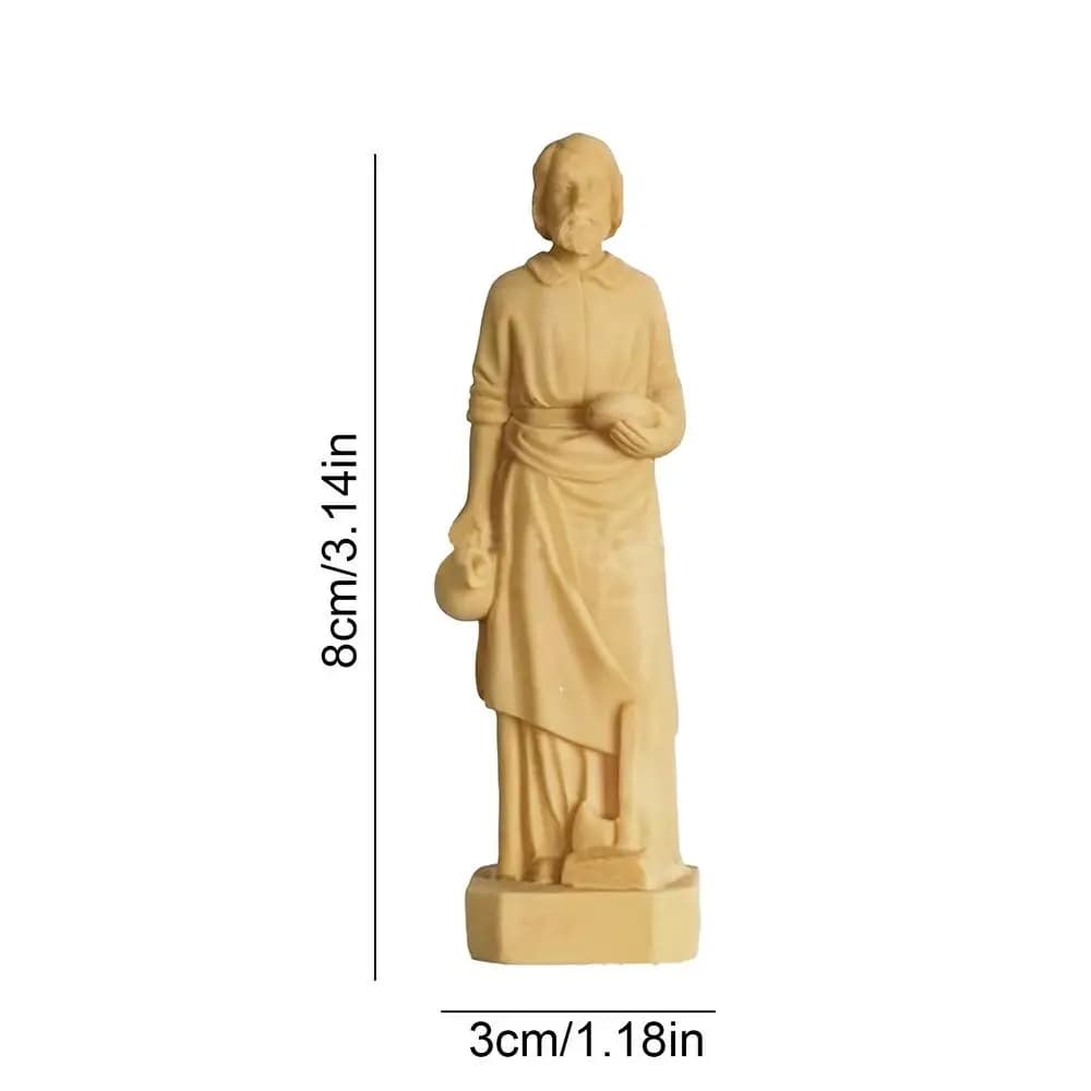Statue de Saint Joseph à vendre, figurine sculptée et peinte à la main en résine, artisanat, statue 
