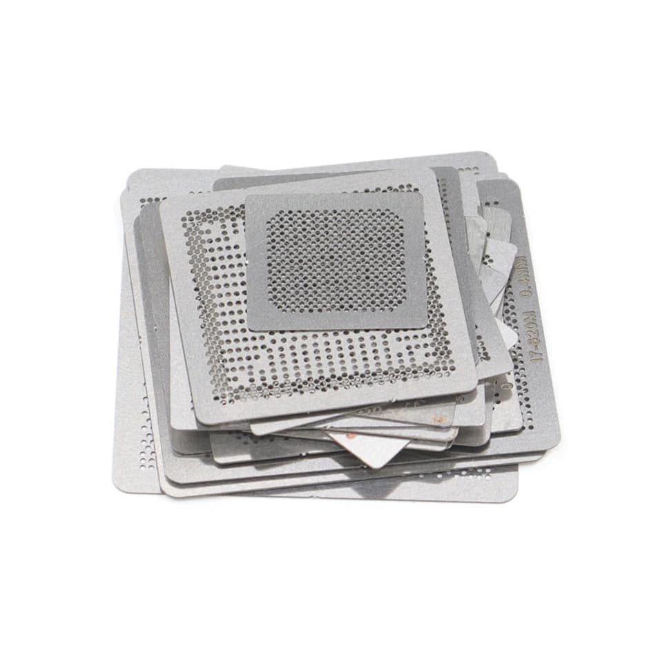 BGA – carte graphique à chaleur directe, 144 pièces/lot, pochoirs INTEL/ NVIDIA/ ATI, puces vidéo, K