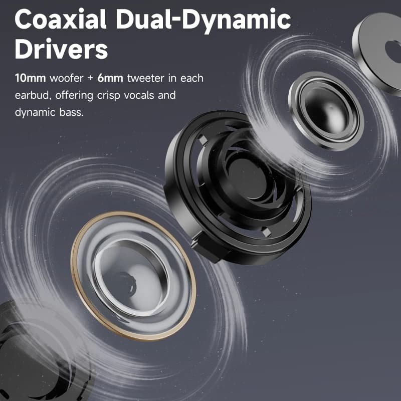 Edifier W260NC ANC Écouteurs TWS antibruit Bluetooth 5.3 Écouteurs sans fil haute résolution avec LD
