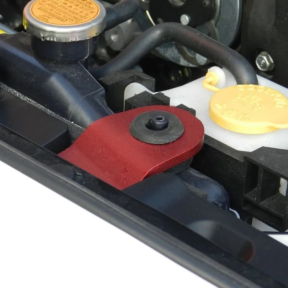 Paire de supports de radiateur de voiture, support de réfrigération de course, support de radiateur 