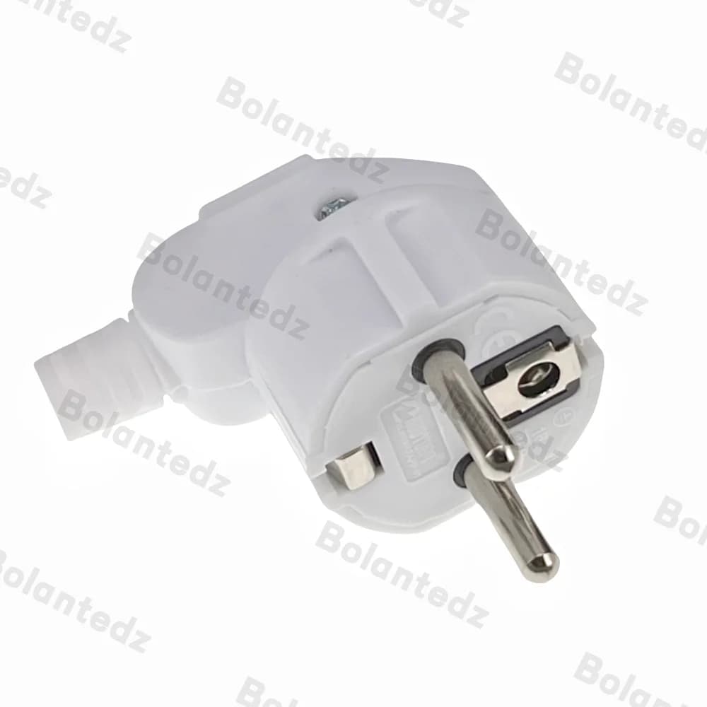 Bolantedz adaptateur de prise ue 16A prise de remplacement mâle rechargeable Schuko prise électrique