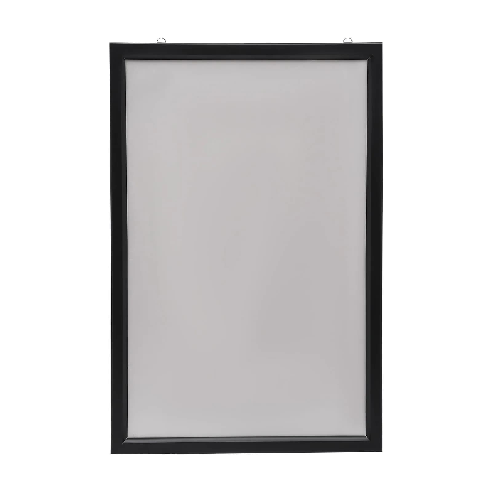 Cadre publicitaire mural pour affiche de film, boîte à lumière LED, affichage américain, 24 po x 36 
