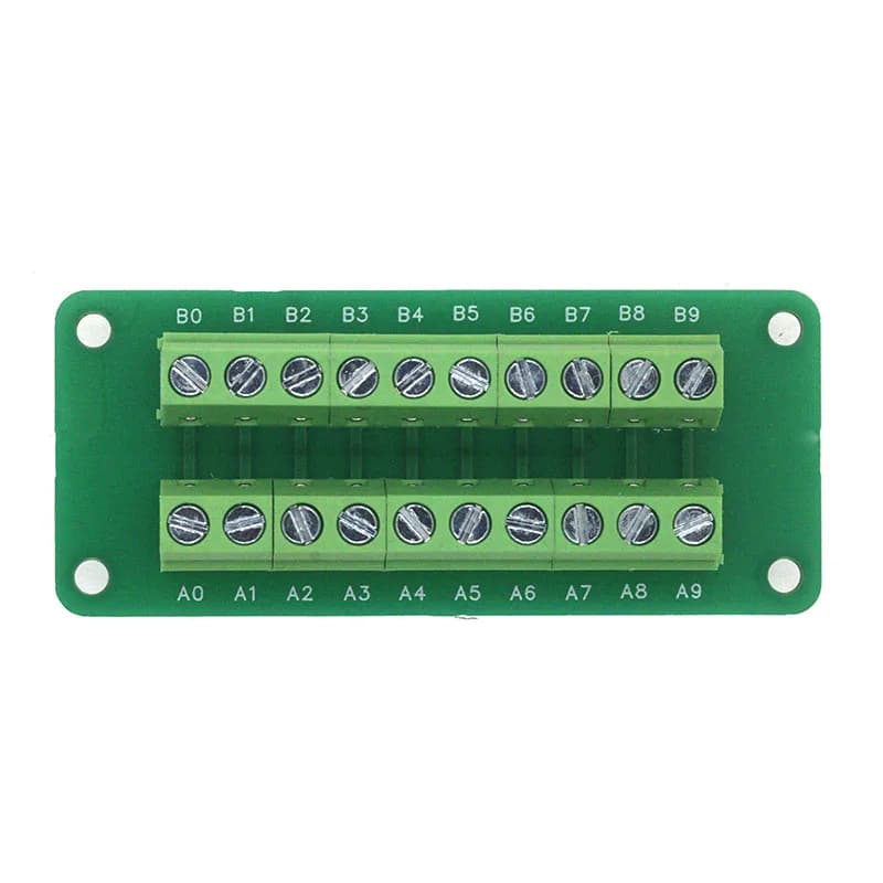 Connecteur de bornier à 10 voies, bornes à vis