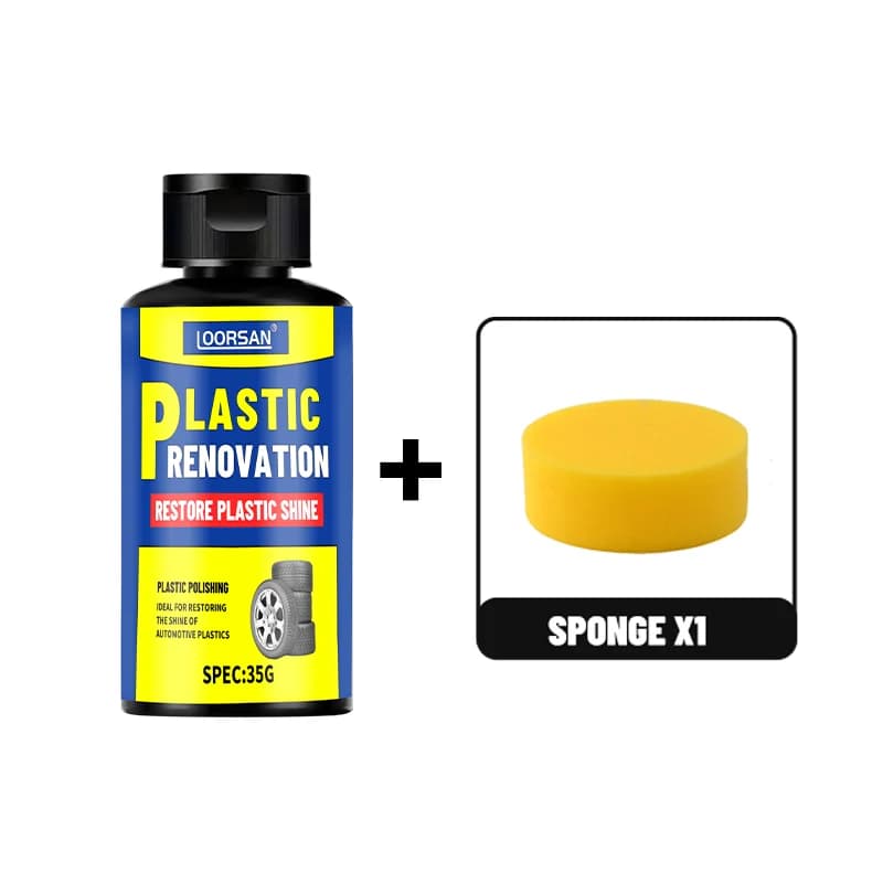 Pâte de rénovation plastique LOORSAN 35G, restaurateur de plastique pour voiture, pour la restaurati