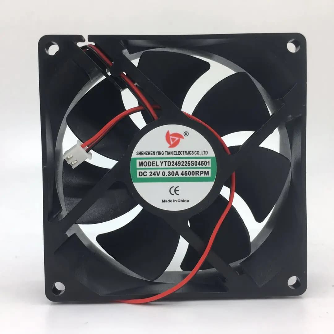 YTD249225S04501 DC24V 0.30A 4500RPM 9cm, Nouveau et Original, 1 à 5 Pièces