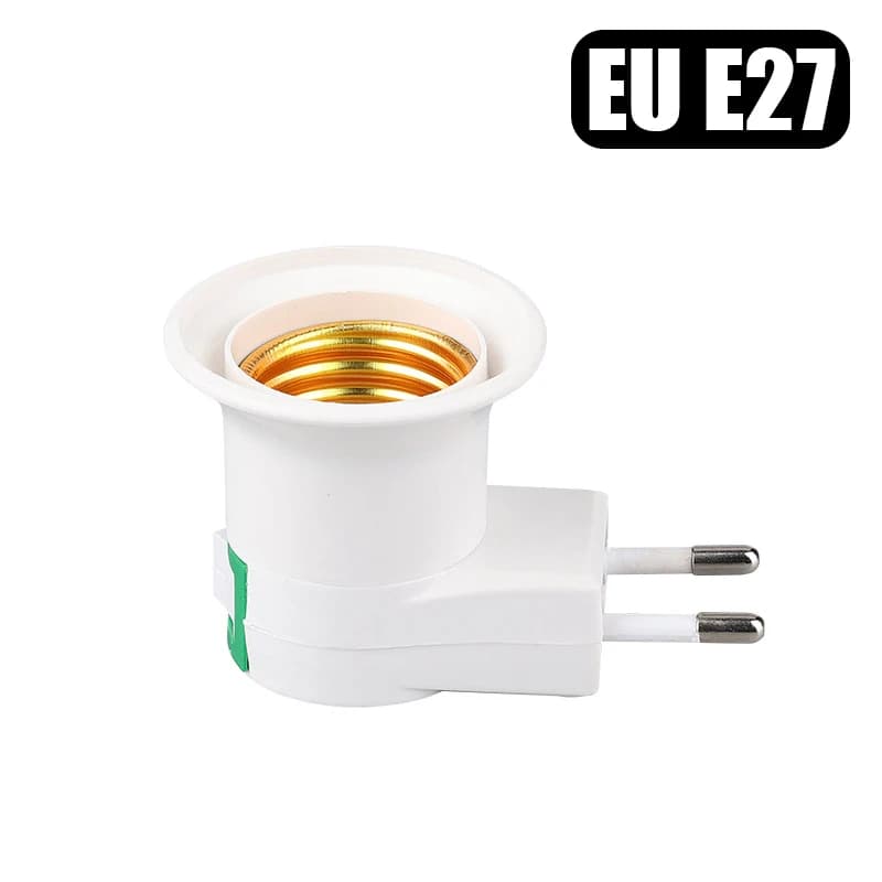 E27 Base de lampe porte-ampoule prise de lumière prise ue US mur Flexible support pliable adaptateur