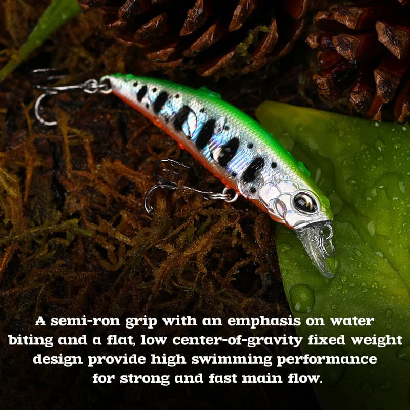 TSURINOYA 60S leurre de pêche méné coulant DW67 60mm 6.1g appât dur artificiel brochet bar truite Je
