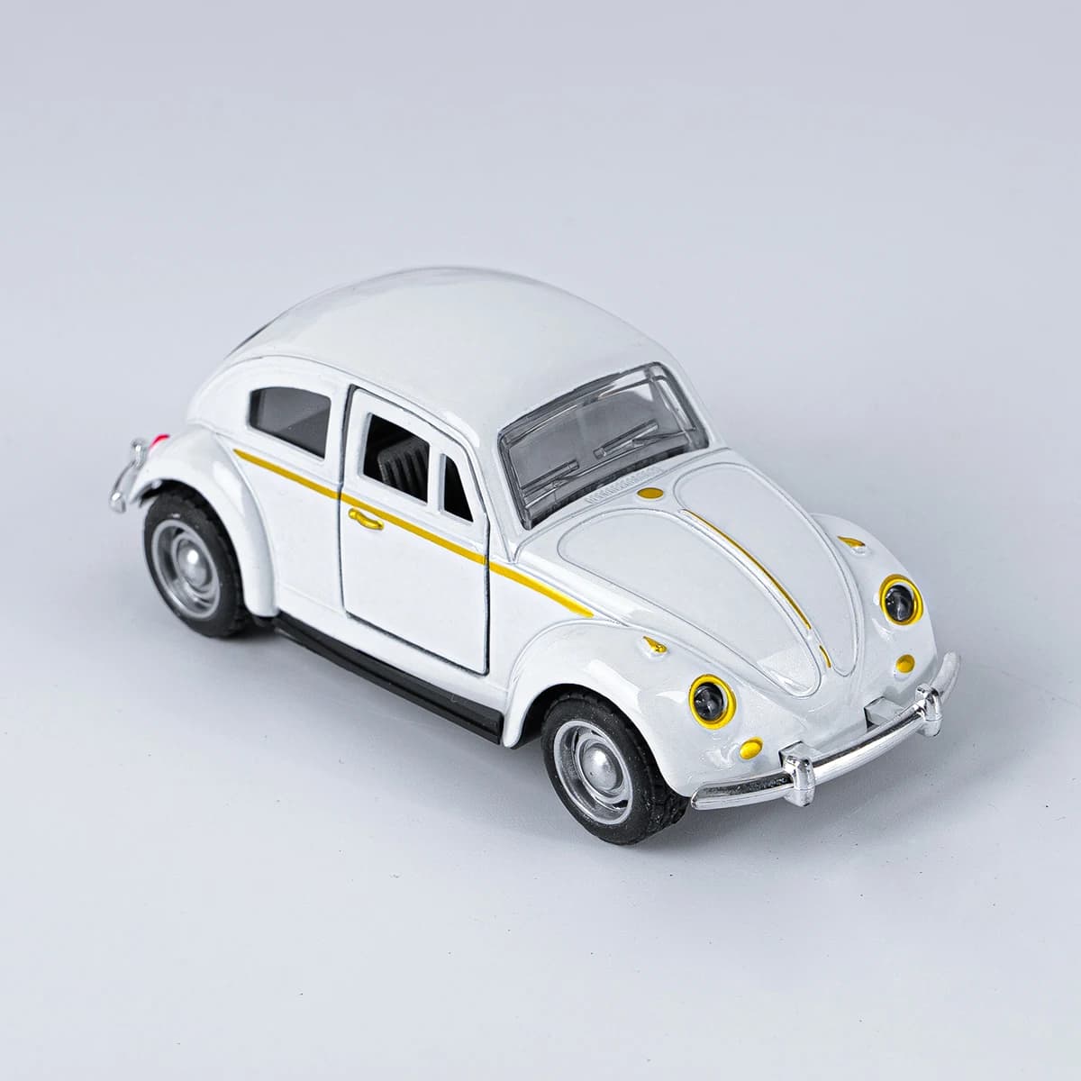 Classique 1: 36 tour alliage Double porte rétro coccinelle voitures modèle garçons et enfants jouets