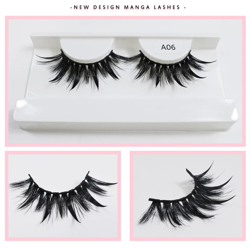 RED SIREN – faux-cils en Manga mouillés, longs, épais, naturels, à la mode, maquillage coréen, nouve