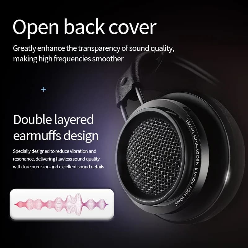 Original Philips X2HR Fidelio HiFi stéréo casque monté sur la tête confort musique filaire casque or
