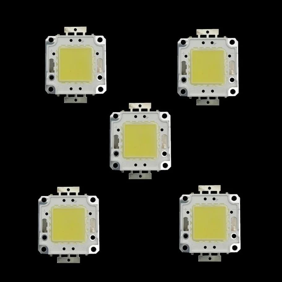 3 pièces 10W 20W 30W 50W 100W LED perles lumière DC12V-36V matrice COB intégré lampe à LED puce SMD 