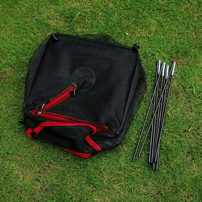 Filet de séchage pliable pour camping en plein air, bassin à bol ventilé, stockage de ustensiles de 