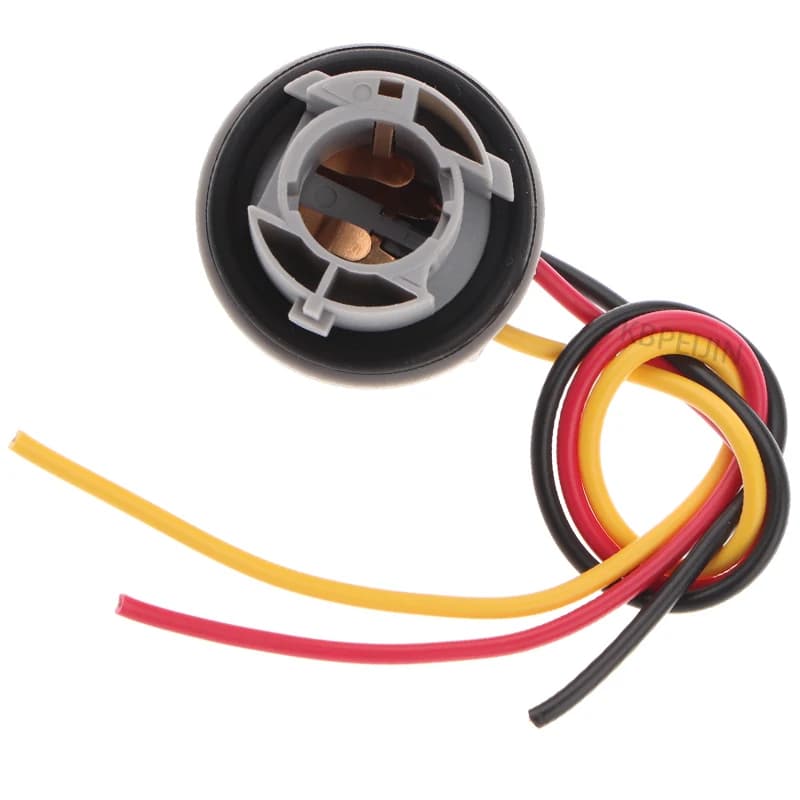 Adaptateur de support de douille d'ampoule 1157, 1 pièce, pour Ford Focus Fiat Renault Megane 3, acc