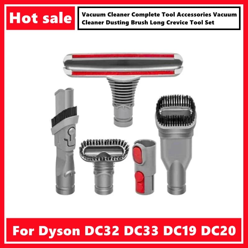 Ensemble d'outils pour aspirateur Dyson, brosse à épousseter, longue fente, accessoires d'invitation