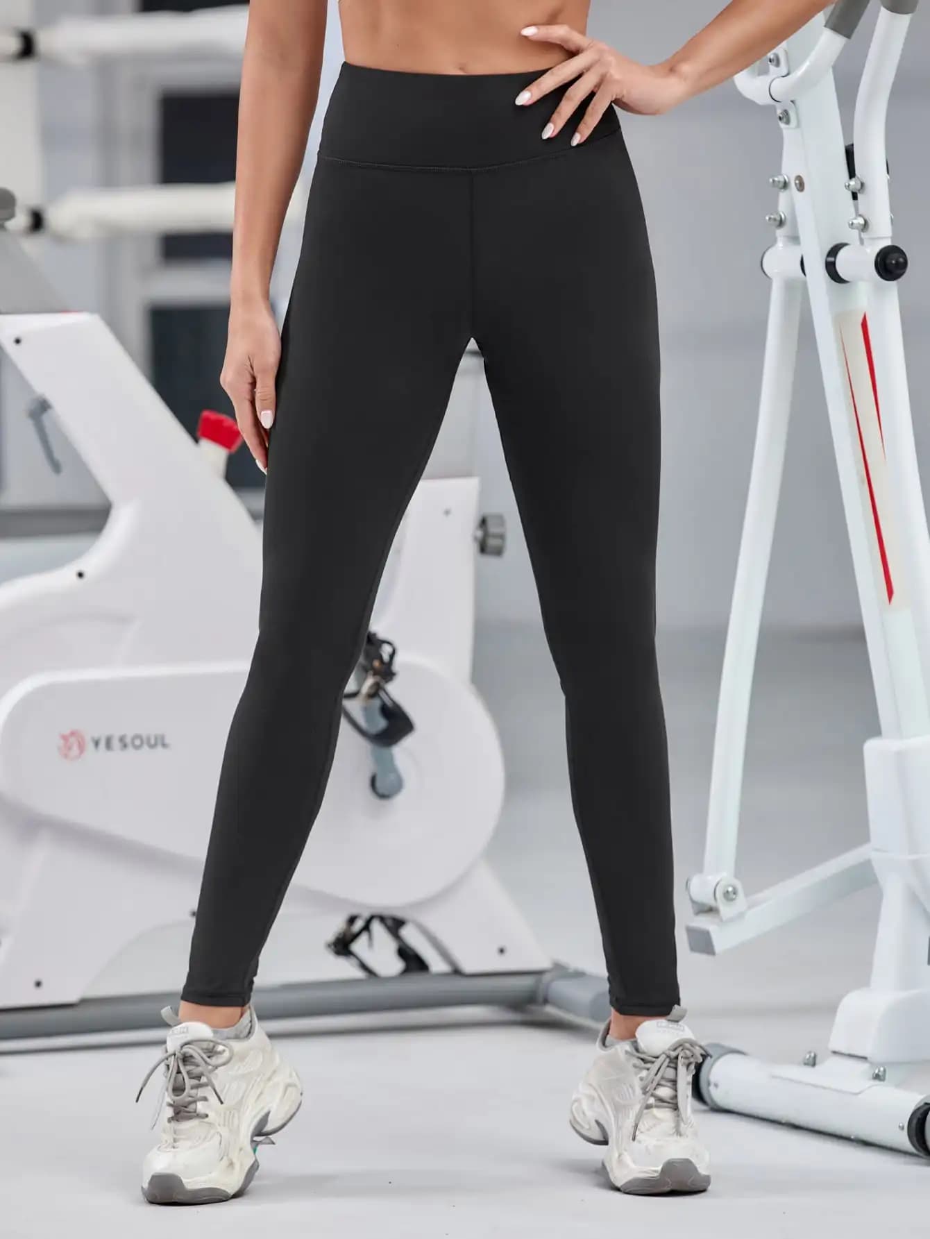 Femmes Sport Leggings Fitness Running Taille Haute Nu Sentiment Push Up Pantalon De Yoga Gym Fille C